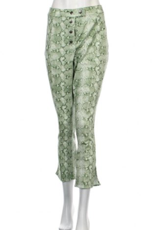 Дамски панталон Who What Wear, Размер M, Цвят Зелен, Цена 20,61 лв.
