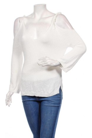 Γυναικείο πουλόβερ Lascana, Μέγεθος M, Χρώμα Λευκό, Βισκόζη, Τιμή 18,35 €