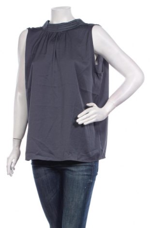 Γυναικείο αμάνικο μπλουζάκι Saint Tropez, Μέγεθος L, Χρώμα Μπλέ, Τιμή 18,25 €
