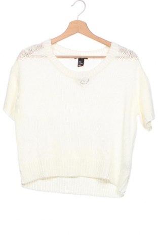 Дамски пуловер H&M, Размер XS, Цвят Бял, 100% акрил, Цена 19,20 лв.