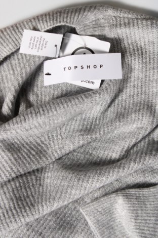 Γυναικείο πουλόβερ Topshop, Μέγεθος XL, Χρώμα Γκρί, 68%ακρυλικό, 28% πολυεστέρας, 4% ελαστάνη, Τιμή 16,06 €