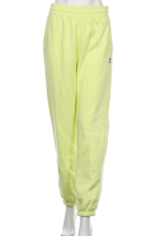 Damskie spodnie sportowe Adidas Originals, Rozmiar XL, Kolor Zielony, 70% bawełna, 30% poliester, Cena 197,91 zł