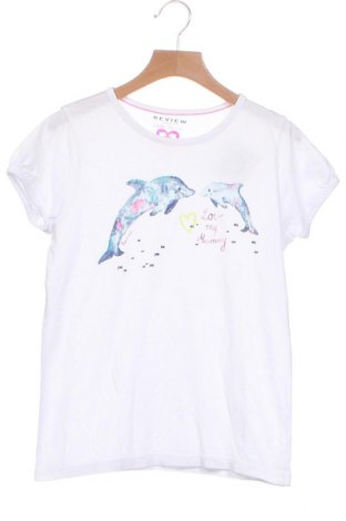Детска блуза Review, Размер 9-10y/ 140-146 см, Цвят Бял, Цена 18,05 лв.