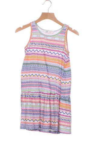 Детска рокля H&M, Размер 4-5y/ 110-116 см, Цвят Многоцветен, Памук, Цена 19,80 лв.