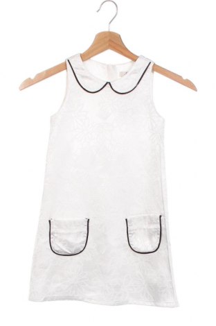 Детска рокля Jean Paul Gaultier, Размер 5-6y/ 116-122 см, Цвят Бял, 70% памук, 17% ацетат, 13% полиестер, Цена 146,00 лв.