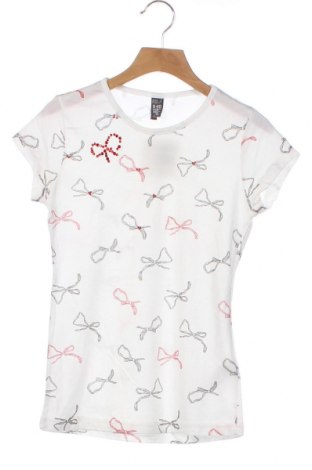 Детска тениска Zara Kids, Размер 8-9y/ 134-140 см, Цвят Бял, 50% памук, 50% модал, Цена 22,00 лв.