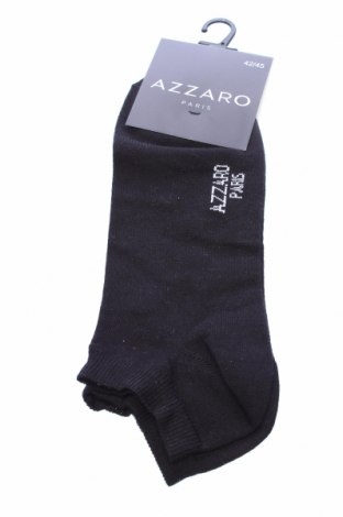Чорапи Azzaro, Размер L, Цвят Черен, 85% памук, 12% полиамид, 3% еластан, Цена 31,27 лв.