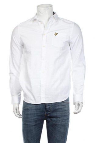 Ανδρικό πουκάμισο Lyle & Scott, Μέγεθος S, Χρώμα Λευκό, Βαμβάκι, Τιμή 45,14 €