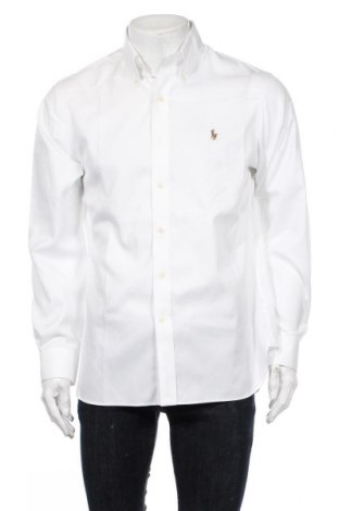 Pánská košile  Ralph Lauren, Velikost M, Barva Bílá, Bavlna, Cena  1 913,00 Kč