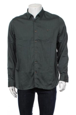 Мъжка риза Ted Baker, Размер XL, Цвят Зелен, Памук, Цена 47,00 лв.