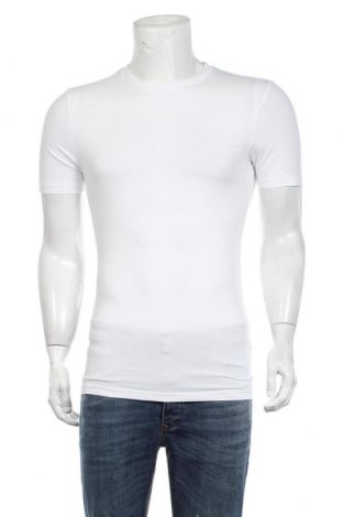Ανδρικό t-shirt ASOS, Μέγεθος M, Χρώμα Λευκό, 96% βαμβάκι, 4% ελαστάνη, Τιμή 5,77 €