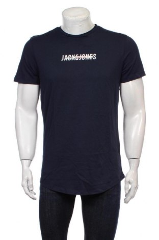 Pánské tričko  Jack & Jones, Velikost M, Barva Modrá, Bavlna, Cena  355,00 Kč