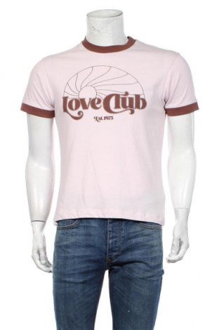 Мъжка тениска Jaded London, Размер M, Цвят Розов, Памук, Цена 44,25 лв.