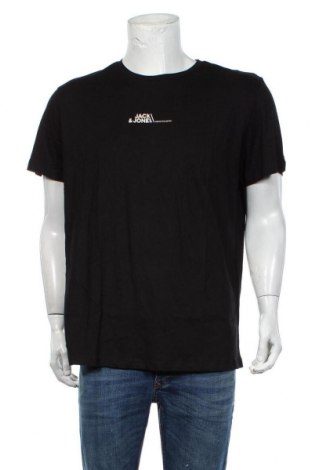 Мъжка тениска Premium By Jack & Jones, Размер XXL, Цвят Черен, Памук, Цена 19,60 лв.