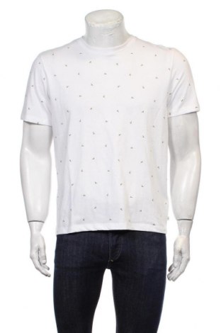 Мъжка тениска Tom Tailor, Размер M, Цвят Бял, Памук, Цена 19,60 лв.