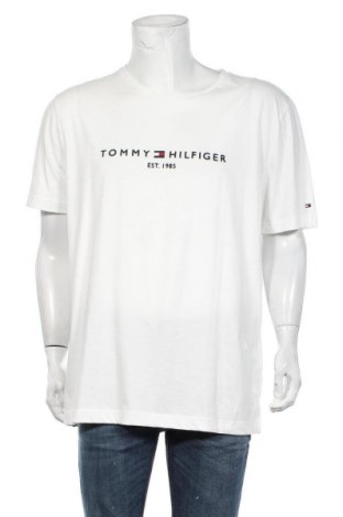Herren T-Shirt Tommy Hilfiger, Größe 3XL, Farbe Weiß, Baumwolle, Preis 40,82 €