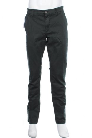 Pantaloni de bărbați Timberland, Mărime XL, Culoare Verde, 97% bumbac, 3% elastan, Preț 223,75 Lei