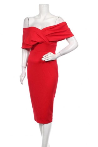 Šaty , Velikost M, Barva Červená, 95% polyester, 5% elastan, Cena  782,00 Kč