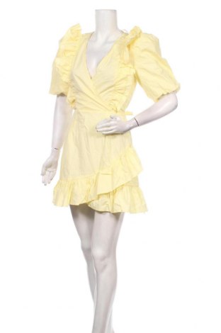 Kleid Missguided, Größe S, Farbe Gelb, Baumwolle, Preis 21,65 €