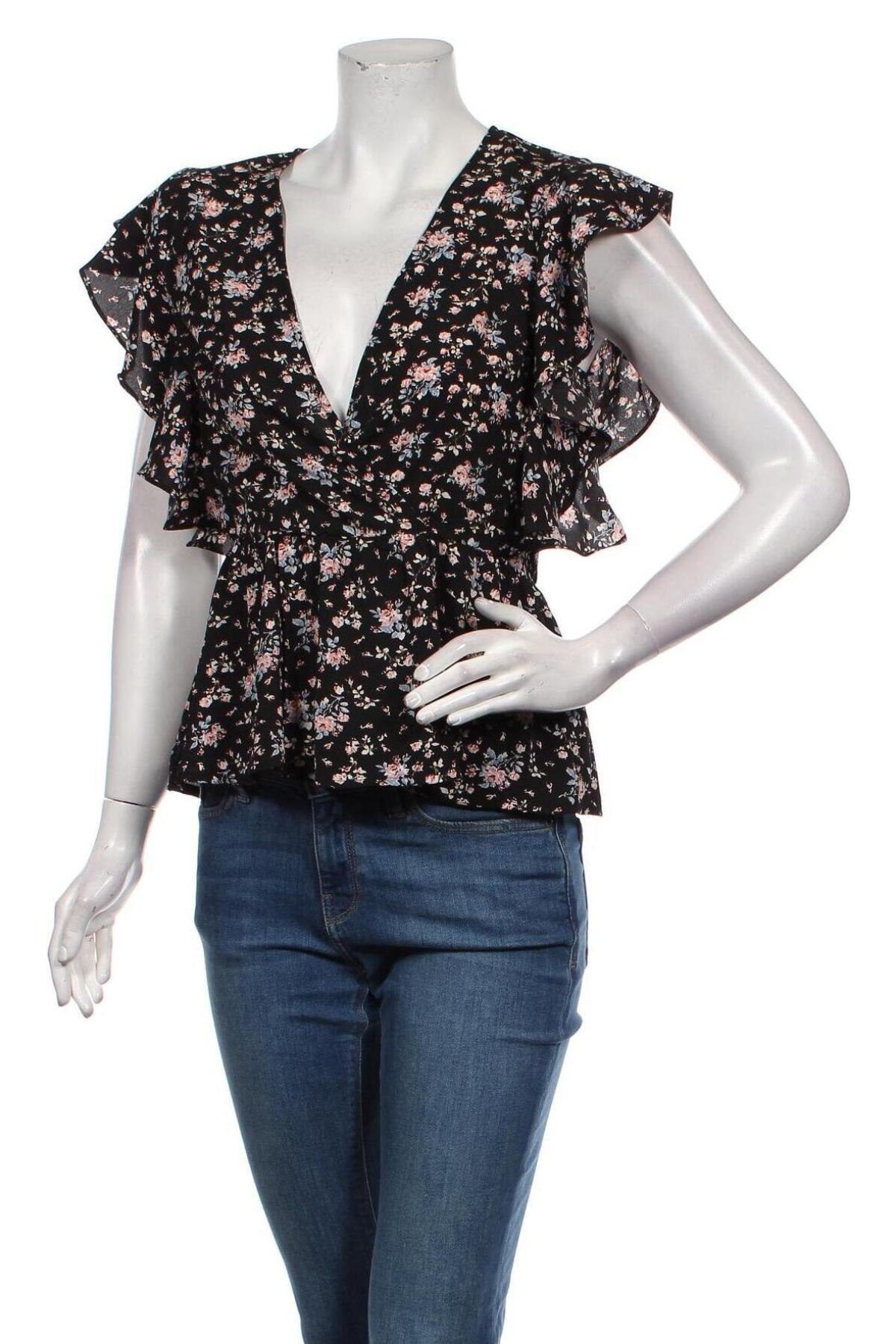 Γυναικεία μπλούζα Boohoo, Μέγεθος M, Χρώμα Πολύχρωμο, Πολυεστέρας, Τιμή 10,82 €