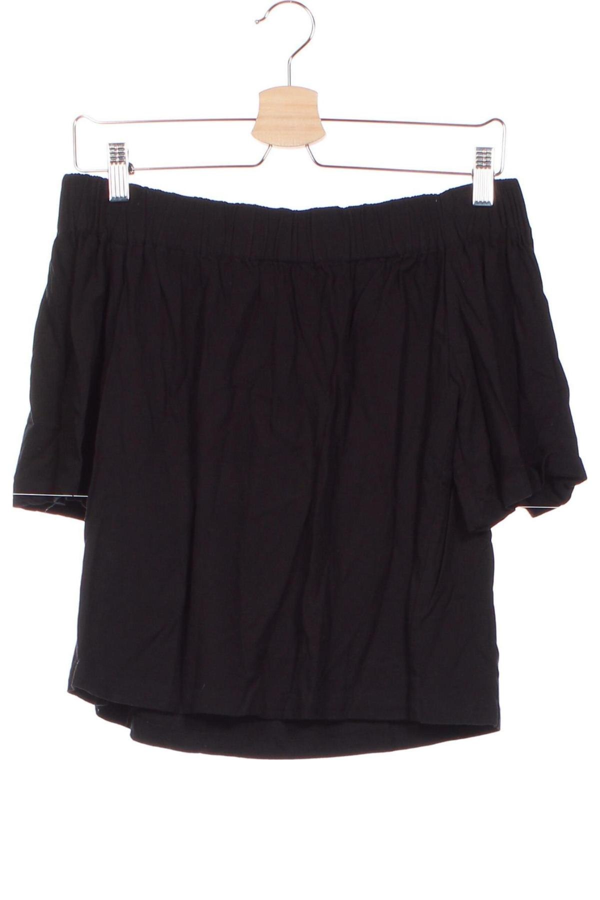 Дамска блуза Mtwtfss Weekday, Размер XS, Цвят Черен, Цена 26,00 лв.