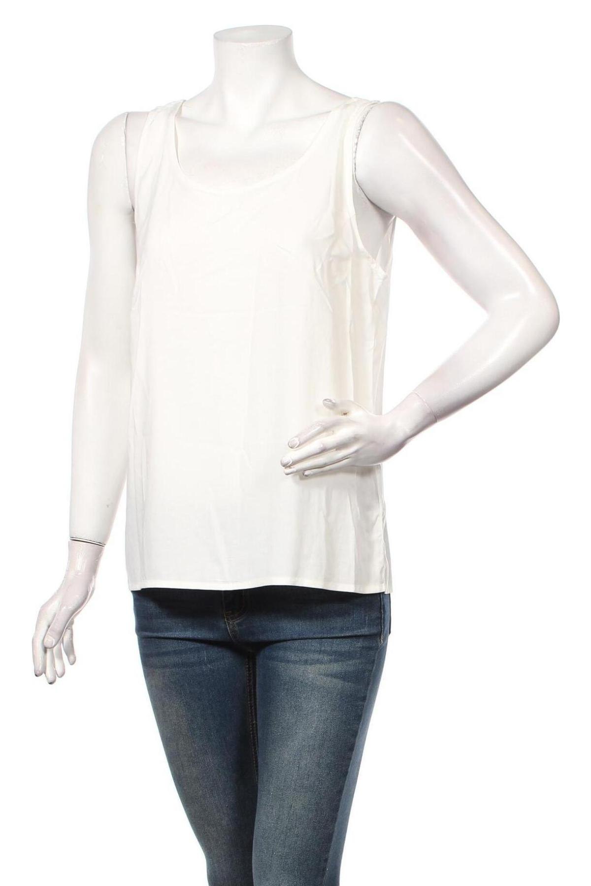 Γυναικείο αμάνικο μπλουζάκι MSCH, Μέγεθος M, Χρώμα Λευκό, Τιμή 2,84 €