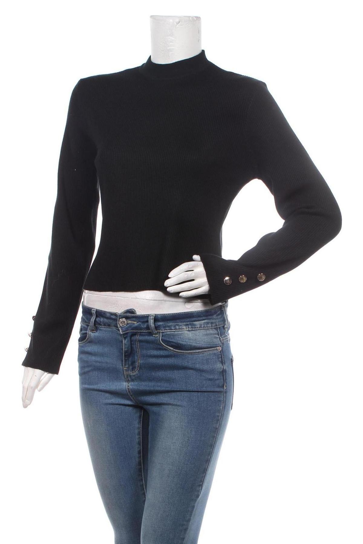 Дамски пуловер Missguided, Размер XXL, Цвят Черен, Цена 79,00 лв.