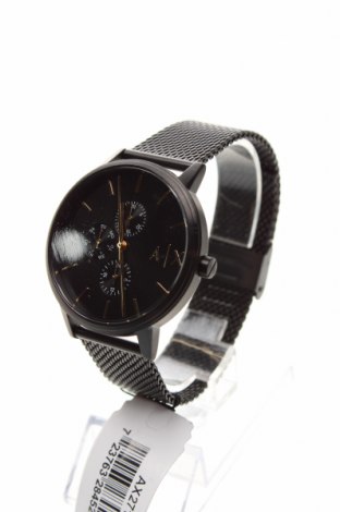Часовник Armani Exchange, Цвят Черен, Цена 285,35 лв.