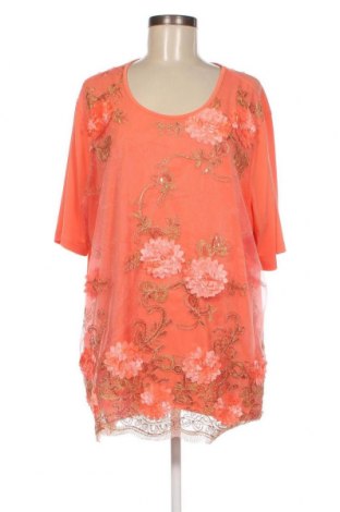 Дамска блуза Alfredo Pauly, Размер 3XL, Цвят Оранжев, Цена 72,00 лв.