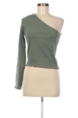 Дамска блуза Gina Tricot, Размер L, Цвят Зелен, Цена 4,80 лв.