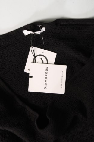 Γυναικεία μπλούζα Glamorous, Μέγεθος XL, Χρώμα Μαύρο, Τιμή 3,34 €