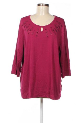 Γυναικεία μπλούζα Helena Vera, Μέγεθος XXL, Χρώμα Ρόζ , Τιμή 12,99 €