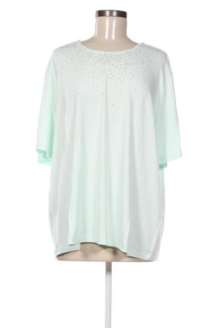 Γυναικεία μπλούζα Helena Vera, Μέγεθος 3XL, Χρώμα Πράσινο, Τιμή 40,09 €