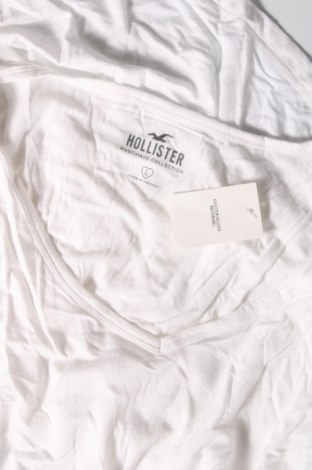 Γυναικεία μπλούζα Hollister, Μέγεθος L, Χρώμα Λευκό, Τιμή 4,82 €