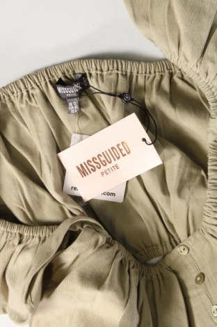 Γυναικεία μπλούζα Missguided, Μέγεθος M, Χρώμα Πράσινο, Τιμή 3,04 €