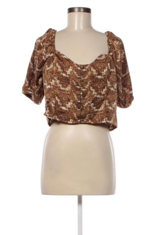 Γυναικεία μπλούζα Monki, Μέγεθος XL, Χρώμα Πολύχρωμο, Τιμή 3,46 €