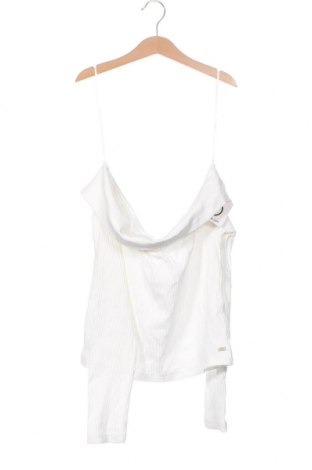 Γυναικεία μπλούζα Pull&Bear, Μέγεθος L, Χρώμα Λευκό, Τιμή 2,88 €