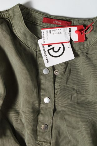 Γυναικεία μπλούζα S.Oliver, Μέγεθος M, Χρώμα Πράσινο, Τιμή 3,34 €