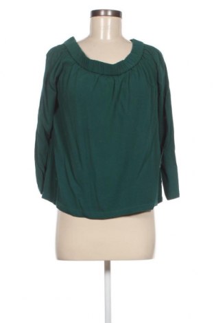 Дамска блуза Samsoe & Samsoe, Размер XS, Цвят Зелен, Цена 5,10 лв.