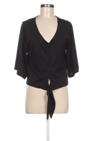Γυναικείο πουκάμισο Amisu, Μέγεθος S, Χρώμα Μαύρο, Τιμή 1,92 €