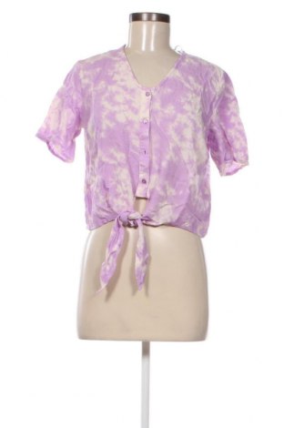 Γυναικείο πουκάμισο Pieces, Μέγεθος M, Χρώμα Πολύχρωμο, Τιμή 5,57 €