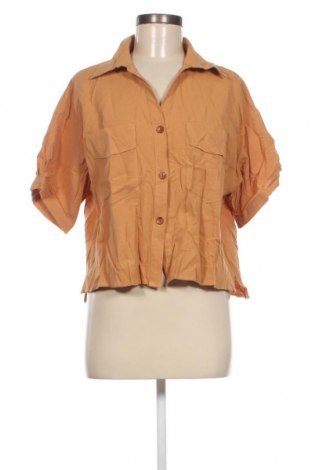 Дамска риза SHEIN, Размер XL, Цвят Кафяв, Цена 7,60 лв.