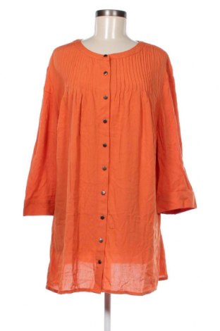 Damenbluse Sheego, Größe XXL, Farbe Orange, Preis 37,11 €