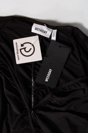 Damenbluse Weekday, Größe L, Farbe Schwarz, Preis € 1,99