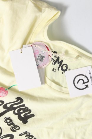 Γυναικείο t-shirt MyMO, Μέγεθος XS, Χρώμα Κίτρινο, Τιμή 7,48 €
