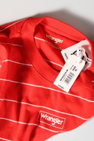 Дамска тениска Wrangler, Размер XS, Цвят Червен, Цена 17,40 лв.