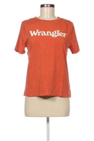 Дамска тениска Wrangler, Размер S, Цвят Оранжев, Цена 17,40 лв.