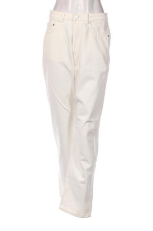 Γυναικείο Τζίν Weekday, Μέγεθος M, Χρώμα Λευκό, Τιμή 7,61 €