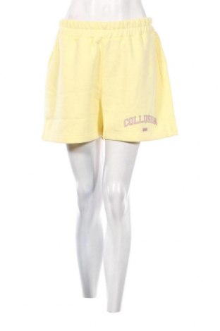 Γυναικείο κοντό παντελόνι Collusion, Μέγεθος XL, Χρώμα Κίτρινο, Τιμή 5,01 €