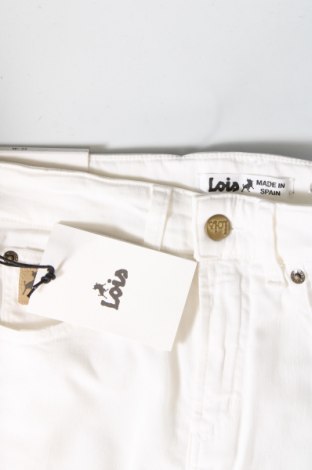 Γυναικείο κοντό παντελόνι Lois, Μέγεθος XXS, Χρώμα Λευκό, Τιμή 52,58 €